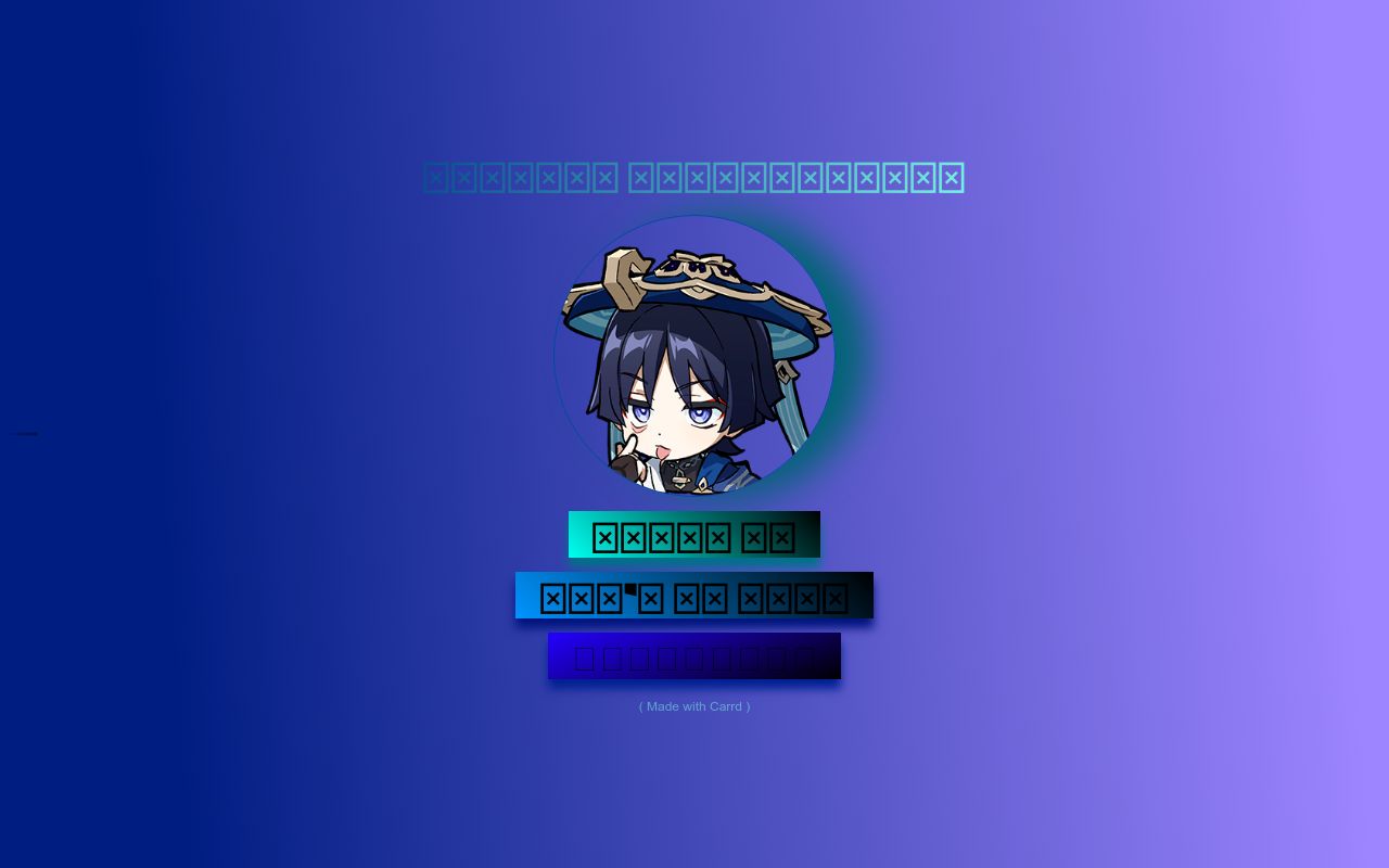 Carrd profile picture for @genomic